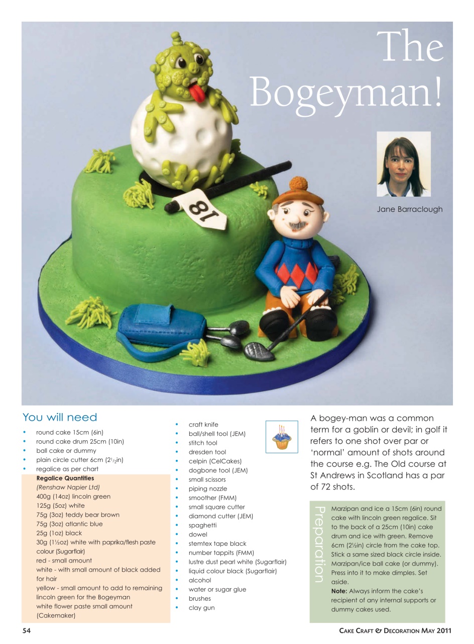 Cake Decoration & Sugarcraft Magazine Preview Pages