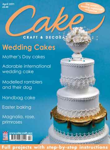 Cake Decoration & Sugarcraft Magazine issue April 2011