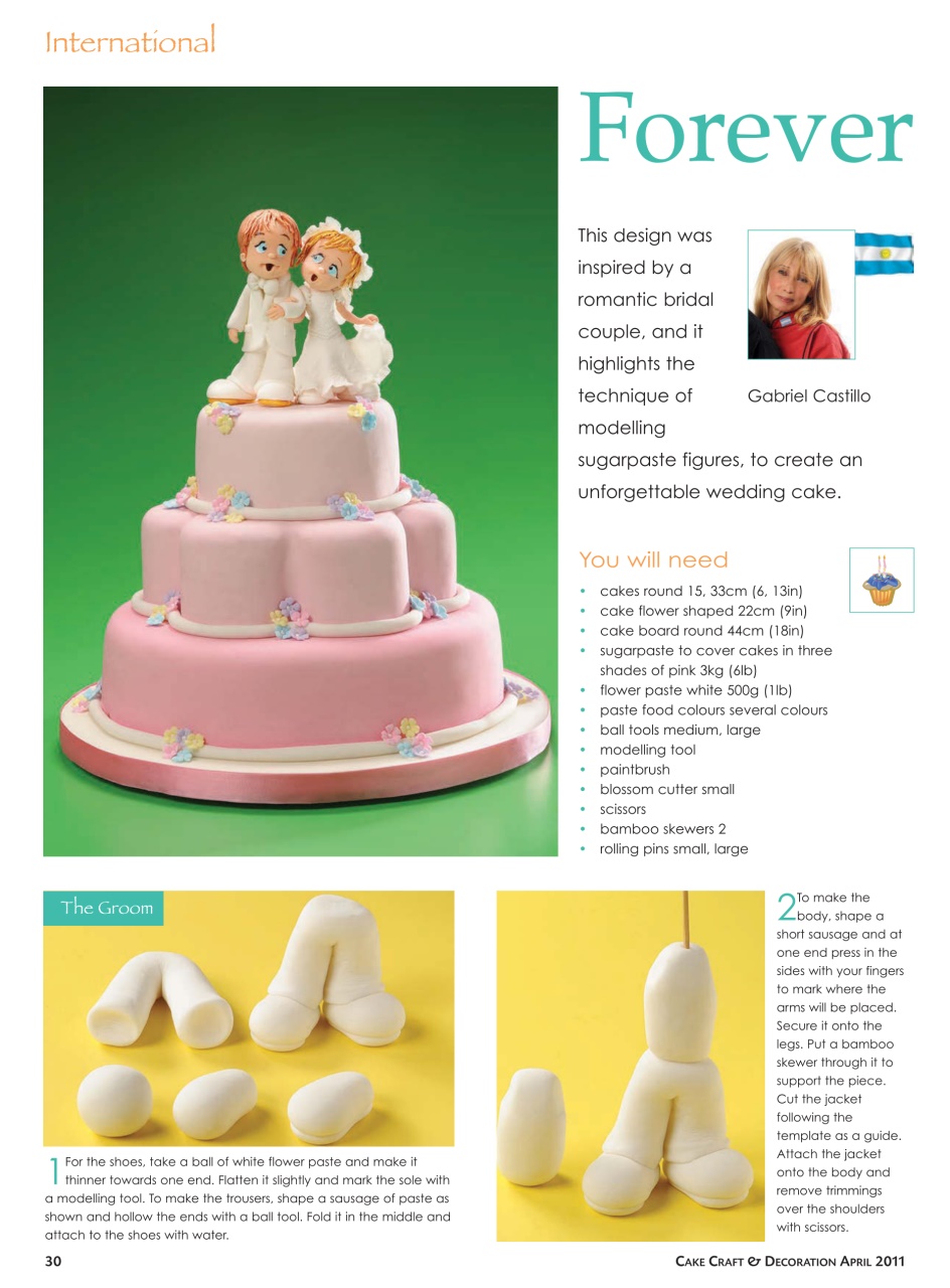 Cake Decoration & Sugarcraft Magazine Preview Pages