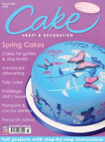 Cake Decoration & Sugarcraft Magazine issue March 2011