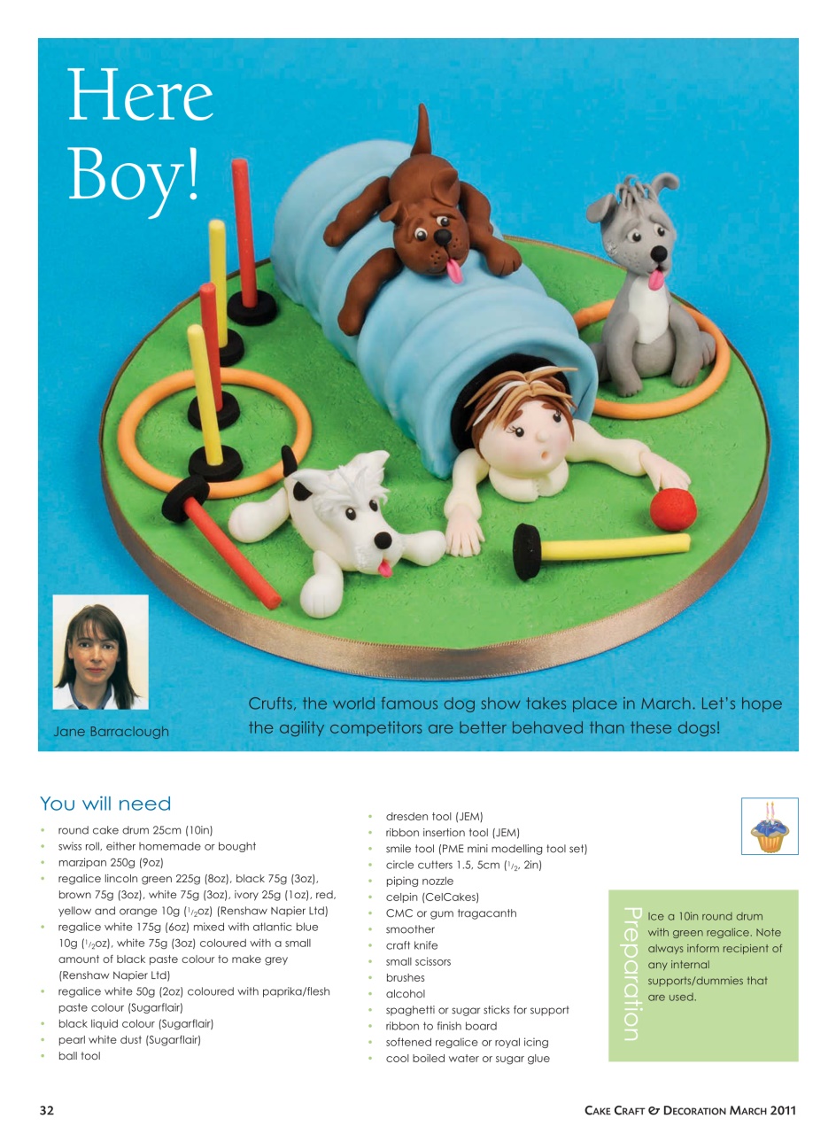 Cake Decoration & Sugarcraft Magazine Preview Pages