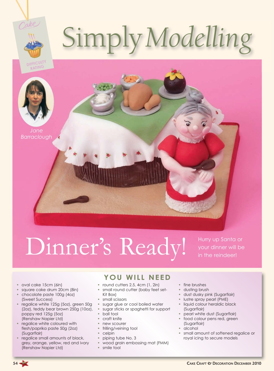 Cake Decoration & Sugarcraft Magazine Preview Pages