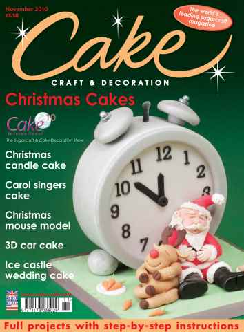 Cake Decoration & Sugarcraft Magazine issue November 2010