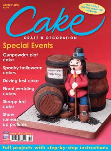 Cake Decoration & Sugarcraft Magazine issue October 2010