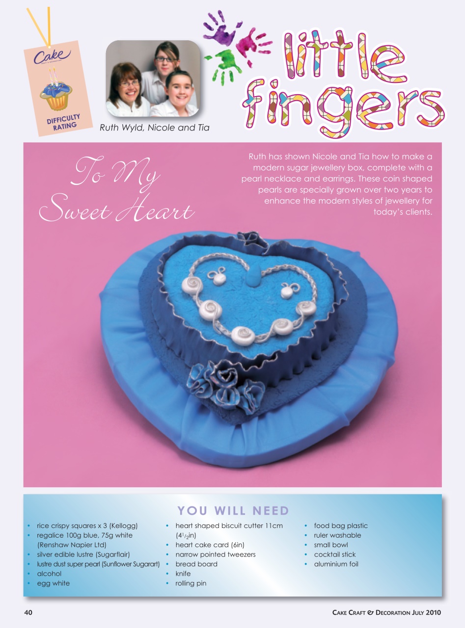 Cake Decoration & Sugarcraft Magazine Preview Pages