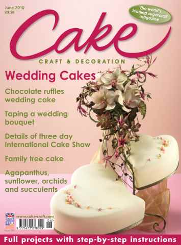 Cake Decoration & Sugarcraft Magazine issue June 2010
