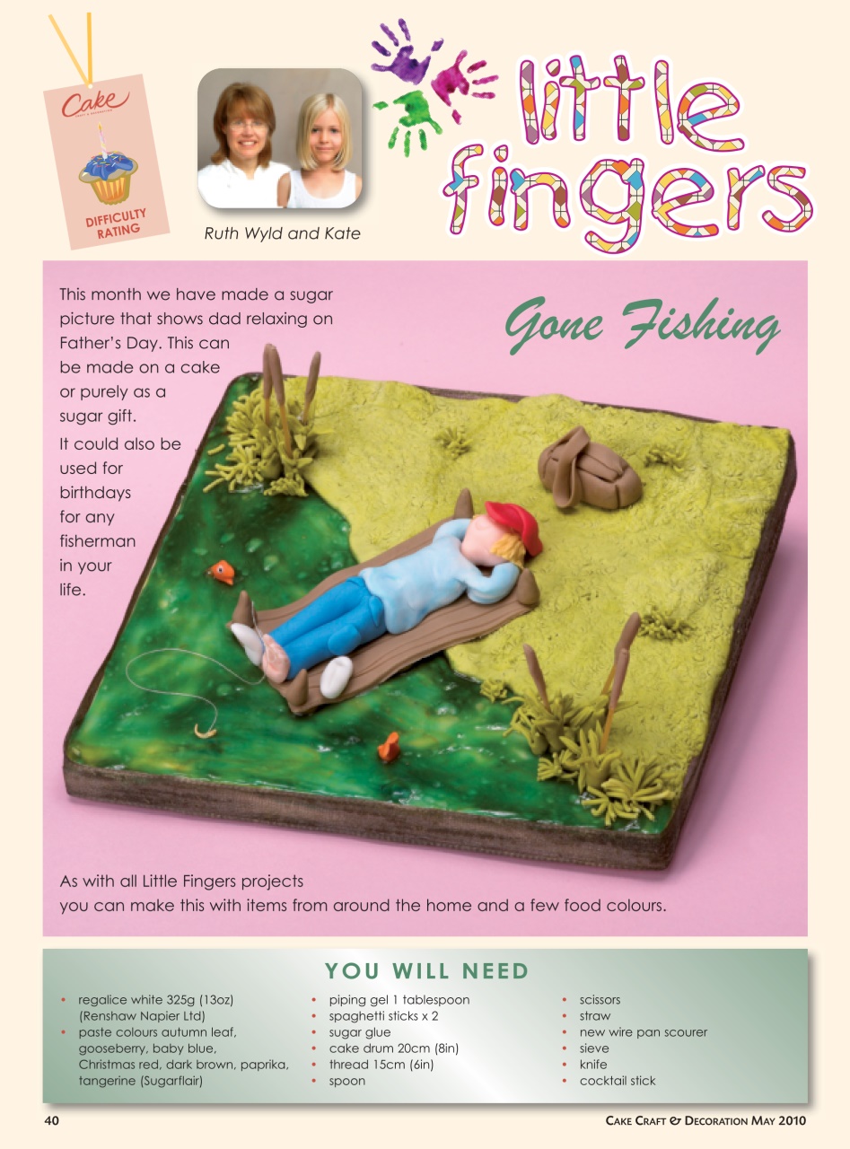 Cake Decoration & Sugarcraft Magazine Preview Pages