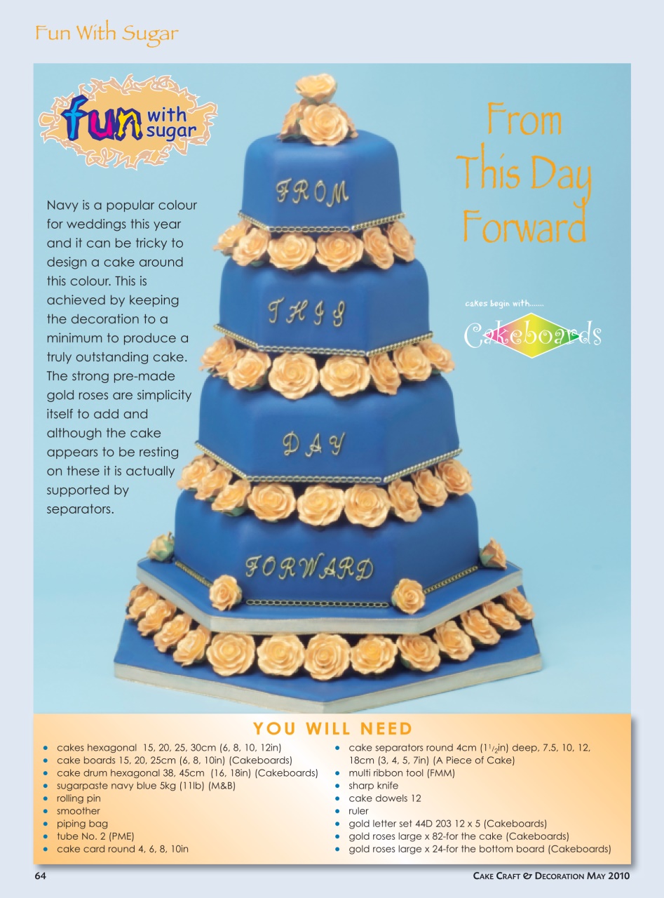 Cake Decoration & Sugarcraft Magazine Preview Pages
