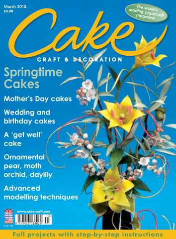 Cake Decoration & Sugarcraft Magazine issue March 2010