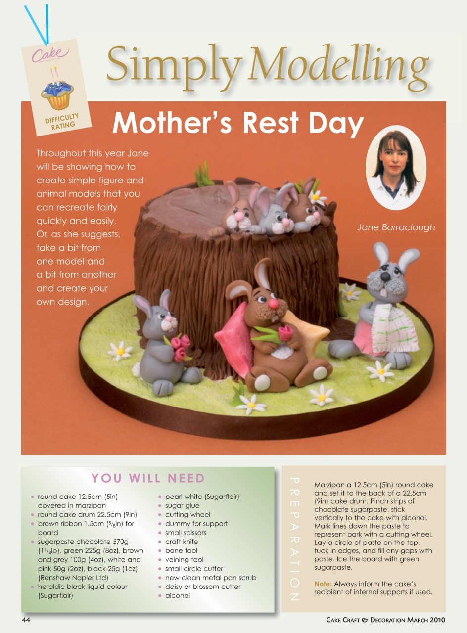Cake Decoration & Sugarcraft Magazine Preview Pages