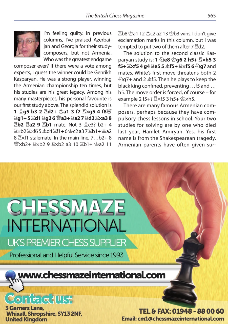 British Chess Magazine Preview Pages
