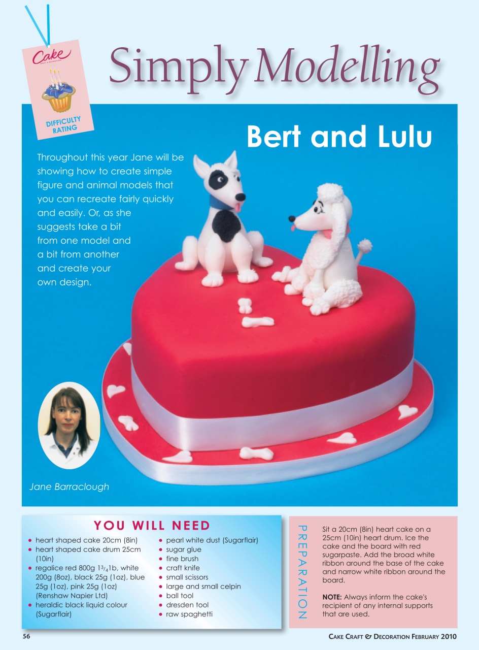Cake Decoration & Sugarcraft Magazine Preview Pages