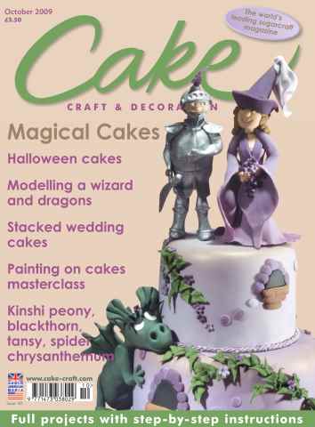Cake Decoration & Sugarcraft Magazine issue October 2009