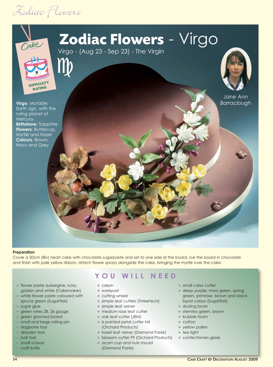 Cake Decoration & Sugarcraft Magazine Preview Pages