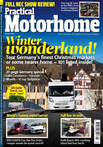 Practical Motorhome issue January 2015