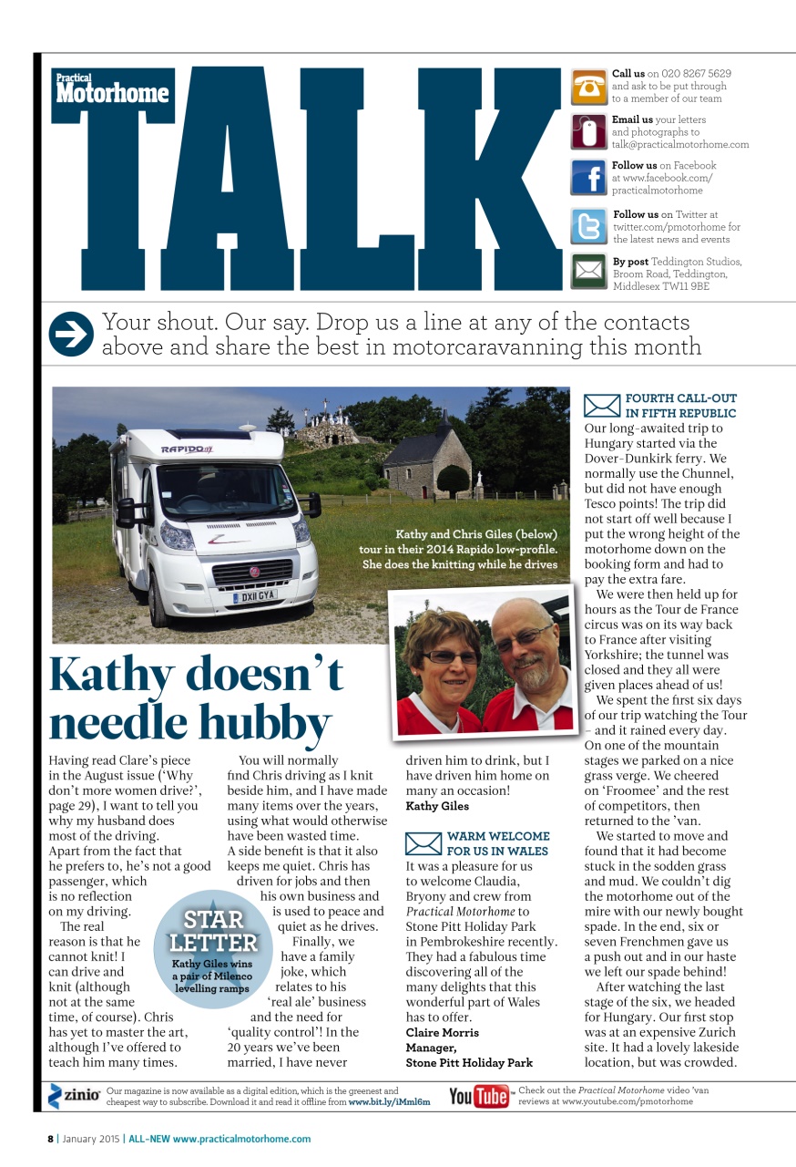 Practical Motorhome Preview Pages