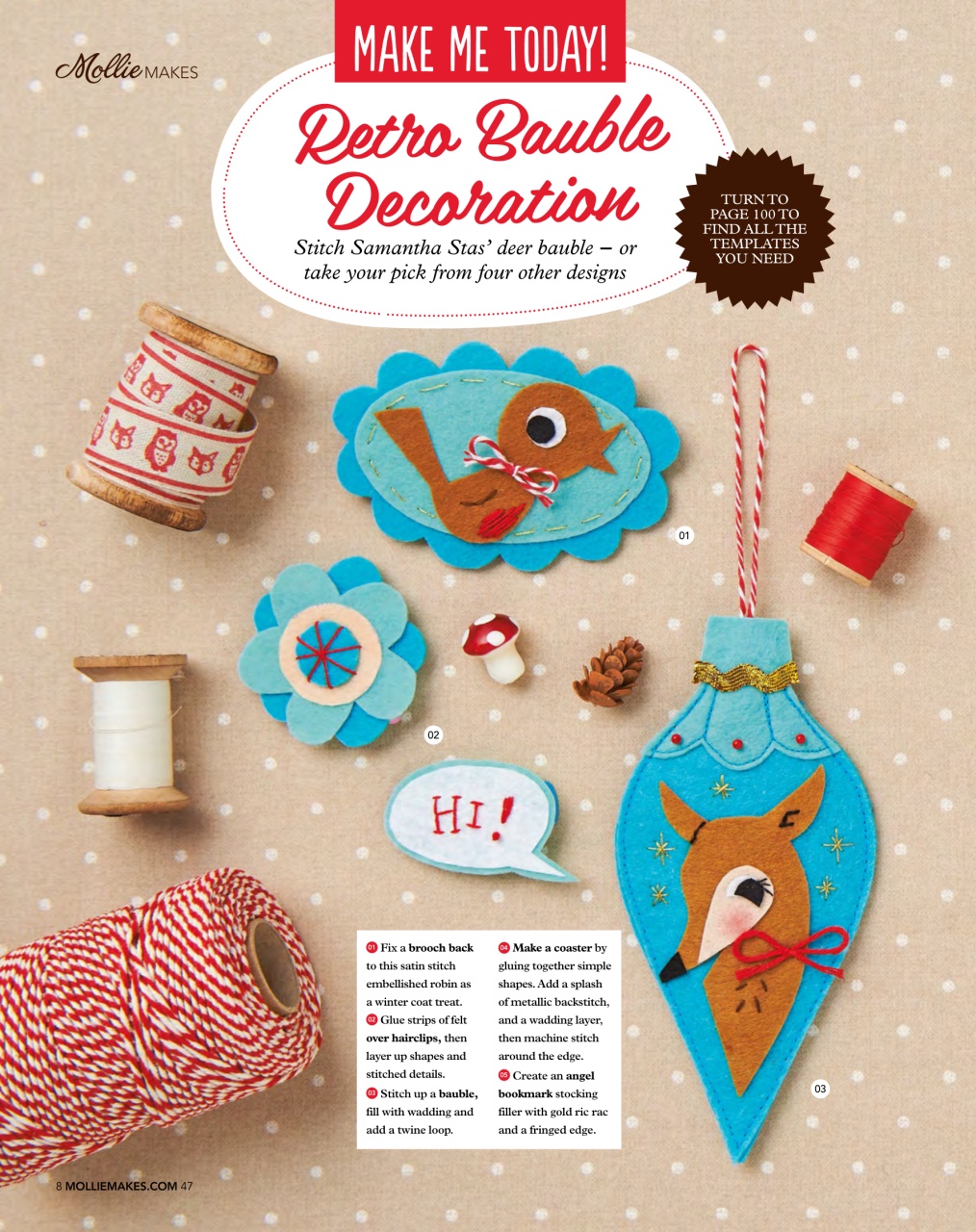 Mollie magazine Preview Pages