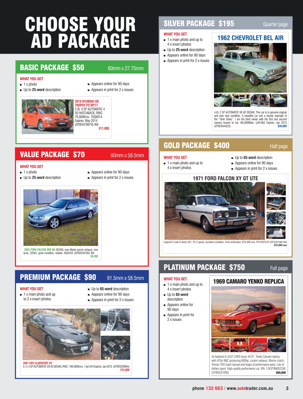 AutoTrader Preview Pages
