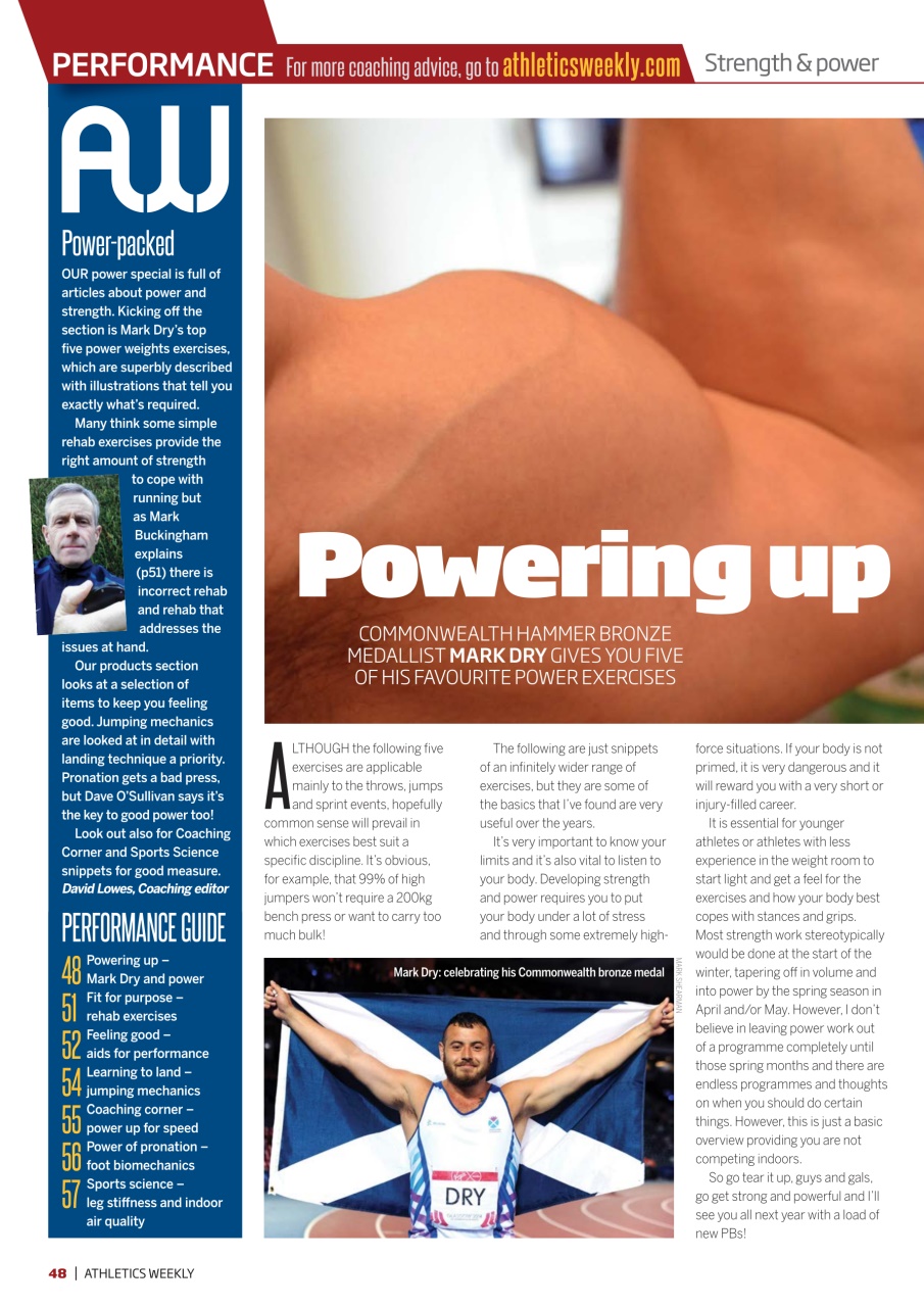AW – Athletics Weekly Magazine Preview Pages