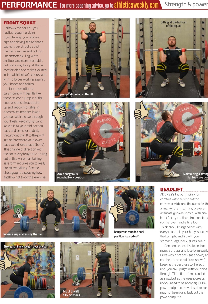 AW – Athletics Weekly Magazine Preview Pages