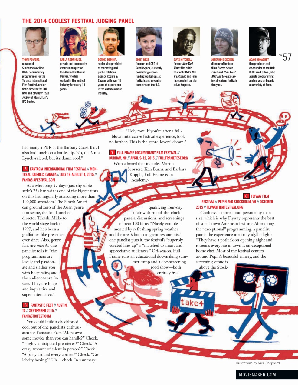 MovieMaker Magazine Preview Pages