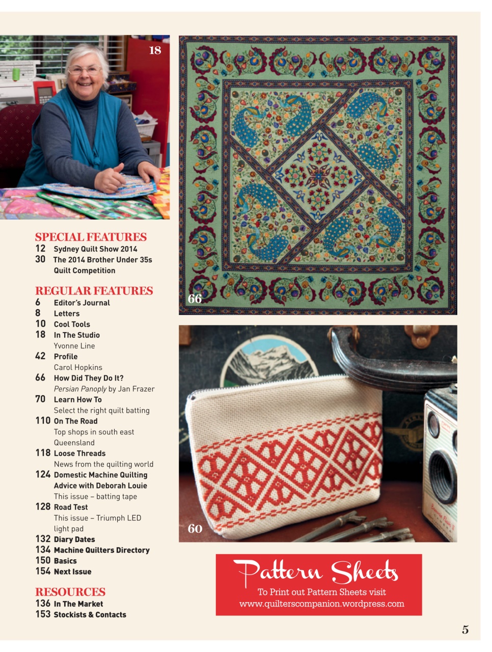 Quilters Companion Preview Pages