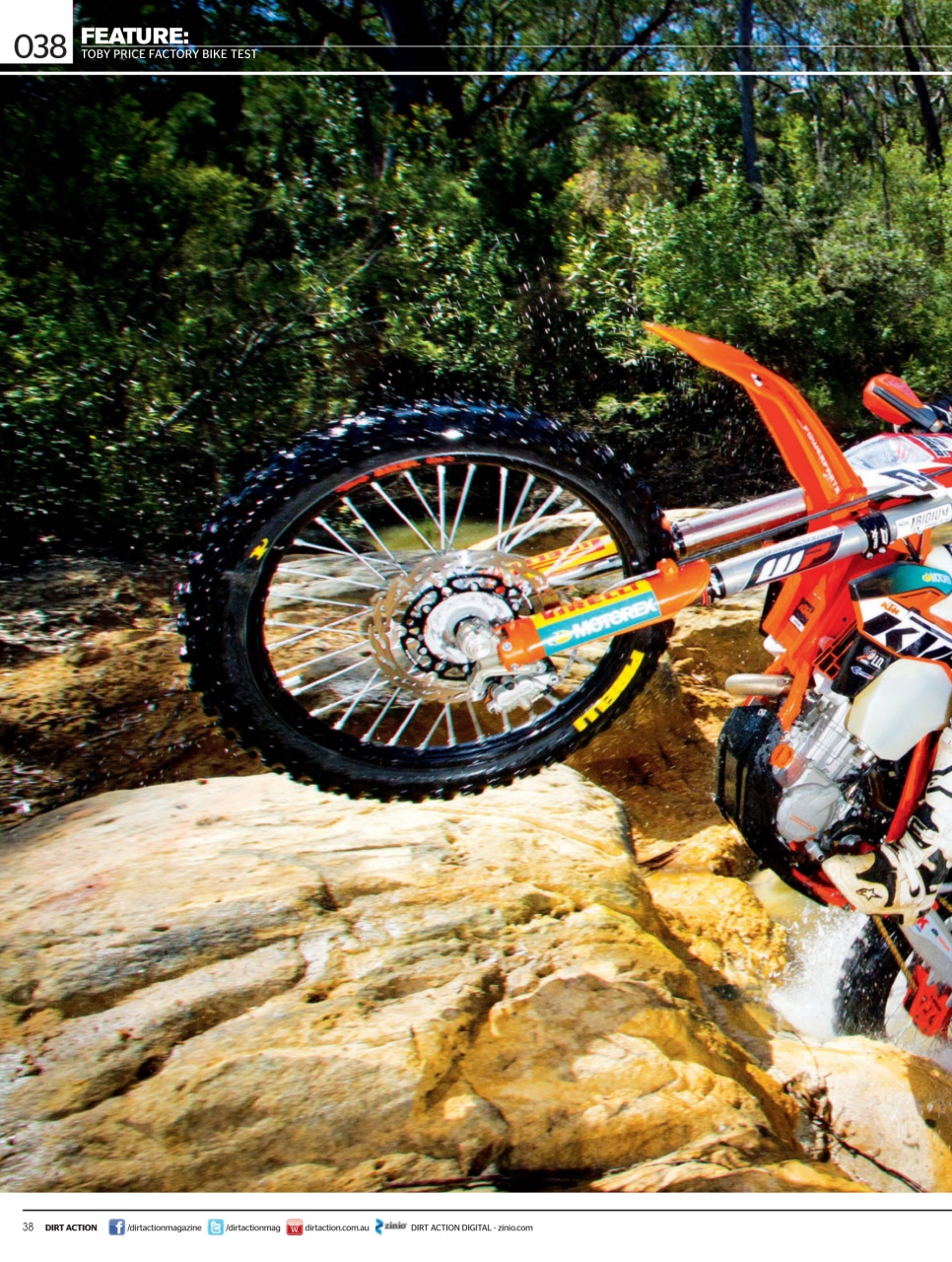 Dirt Action Preview Pages