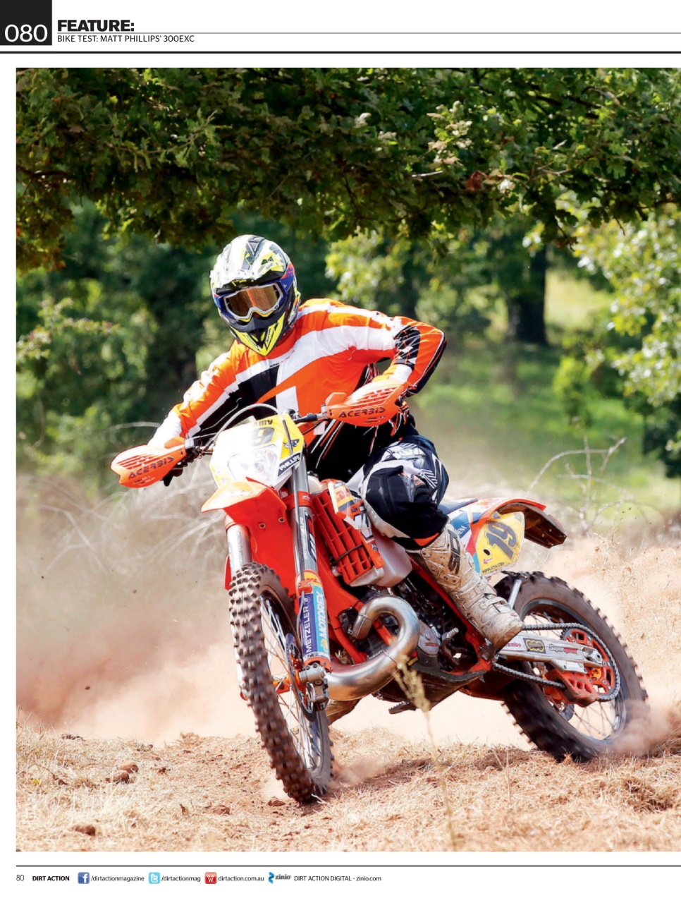 Dirt Action Preview Pages