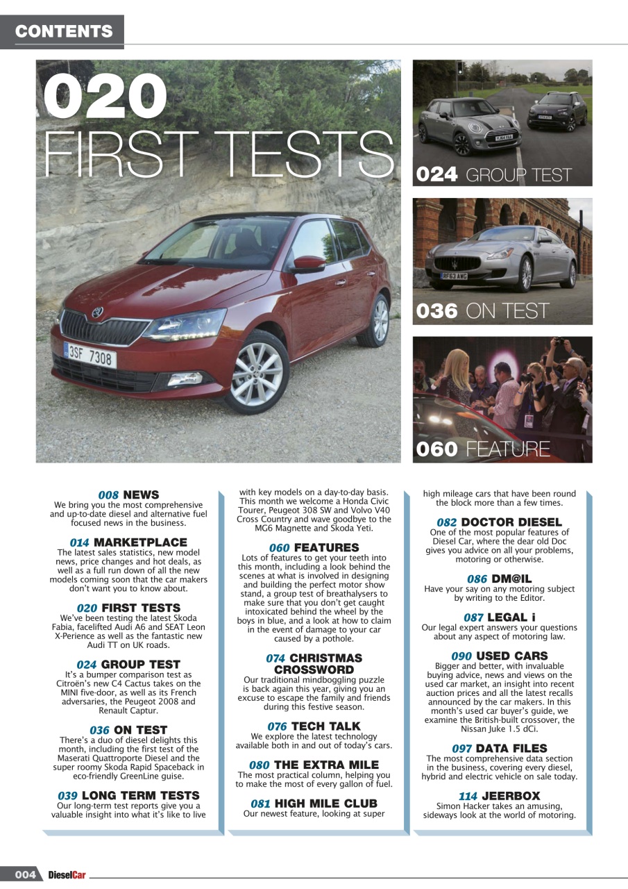 Diesel&EcoCar Magazine Preview Pages