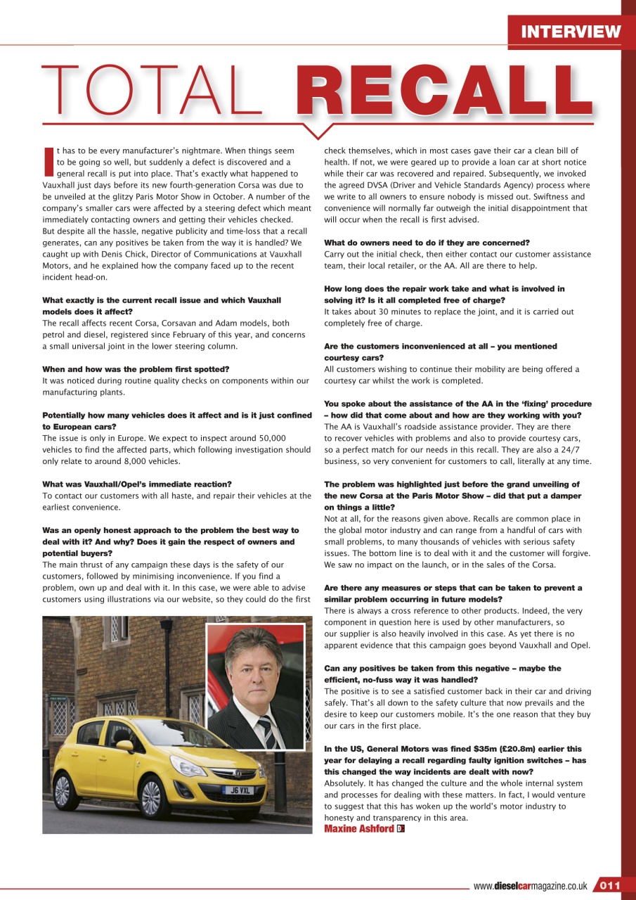 Diesel&EcoCar Magazine Preview Pages