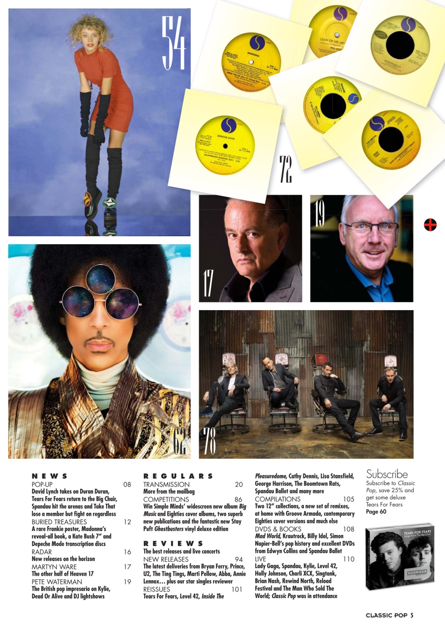 Classic Pop Preview Pages