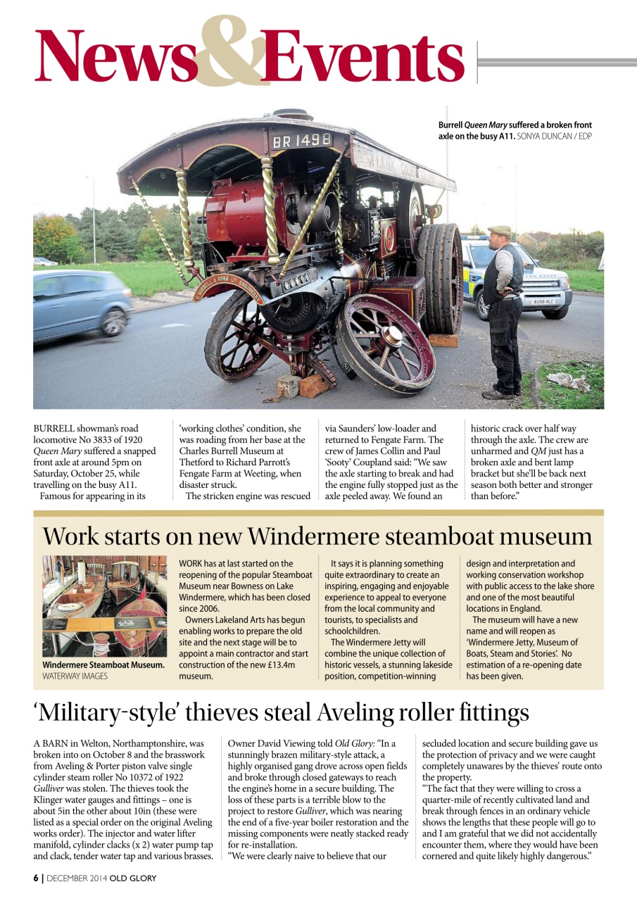 Old Glory Magazine Preview Pages