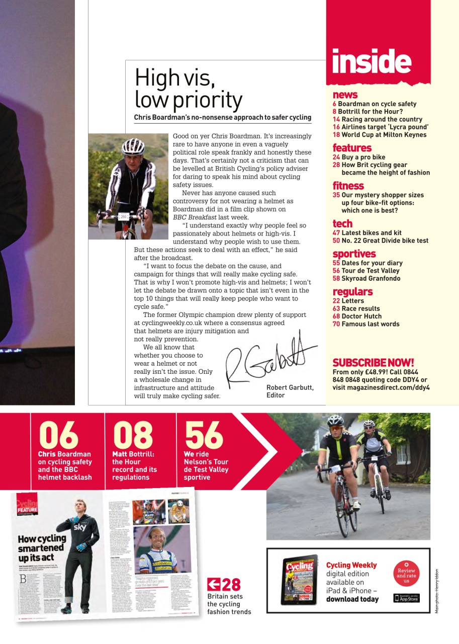 Cycling Weekly Preview Pages