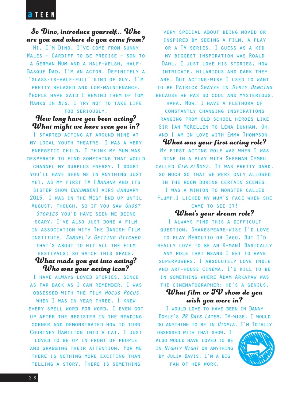 Attitude Preview Pages