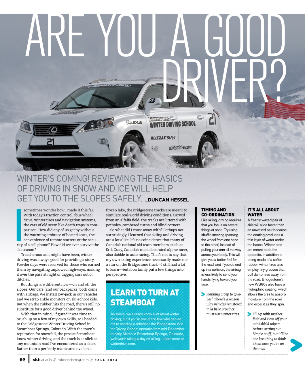 Ski Canada Preview Pages