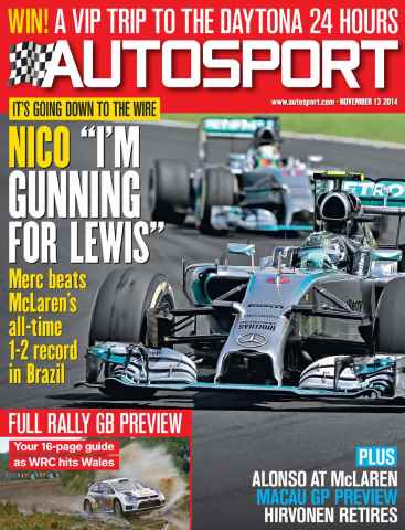 Autosport issue 13th November 2014