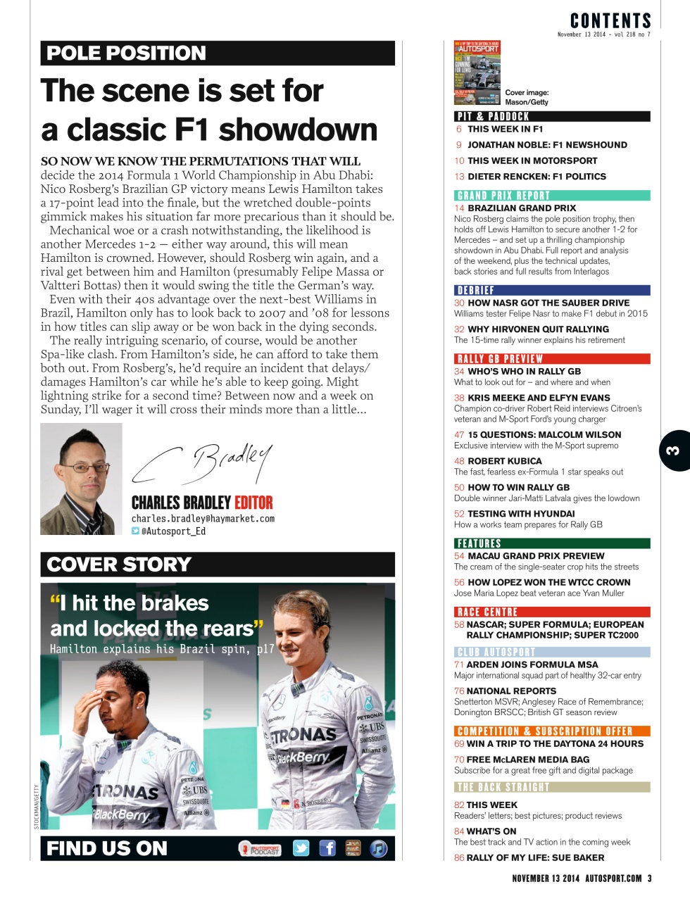 Autosport Preview Pages