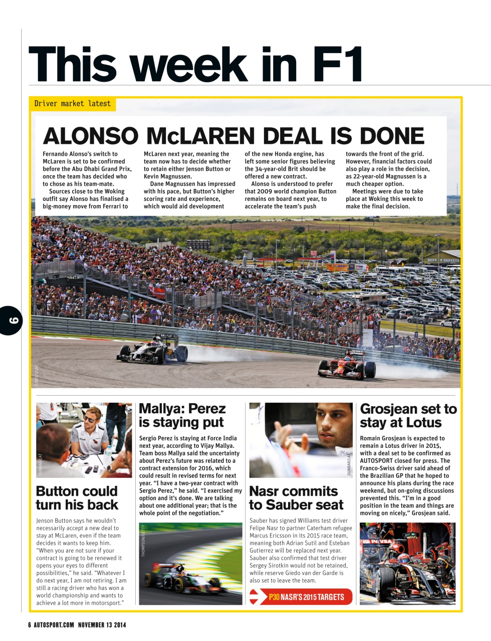 Autosport Preview Pages
