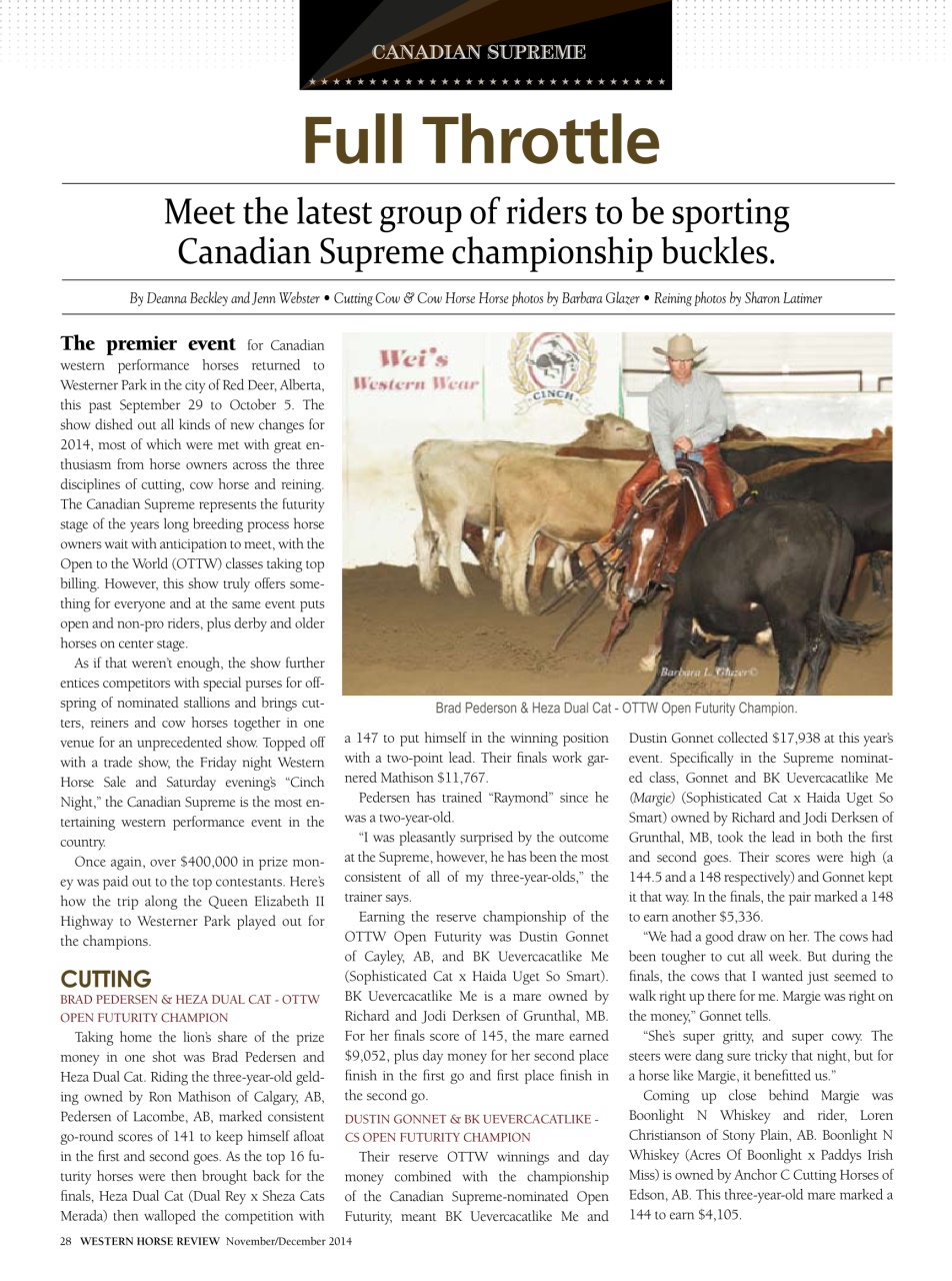 Western Horse Review Preview Pages