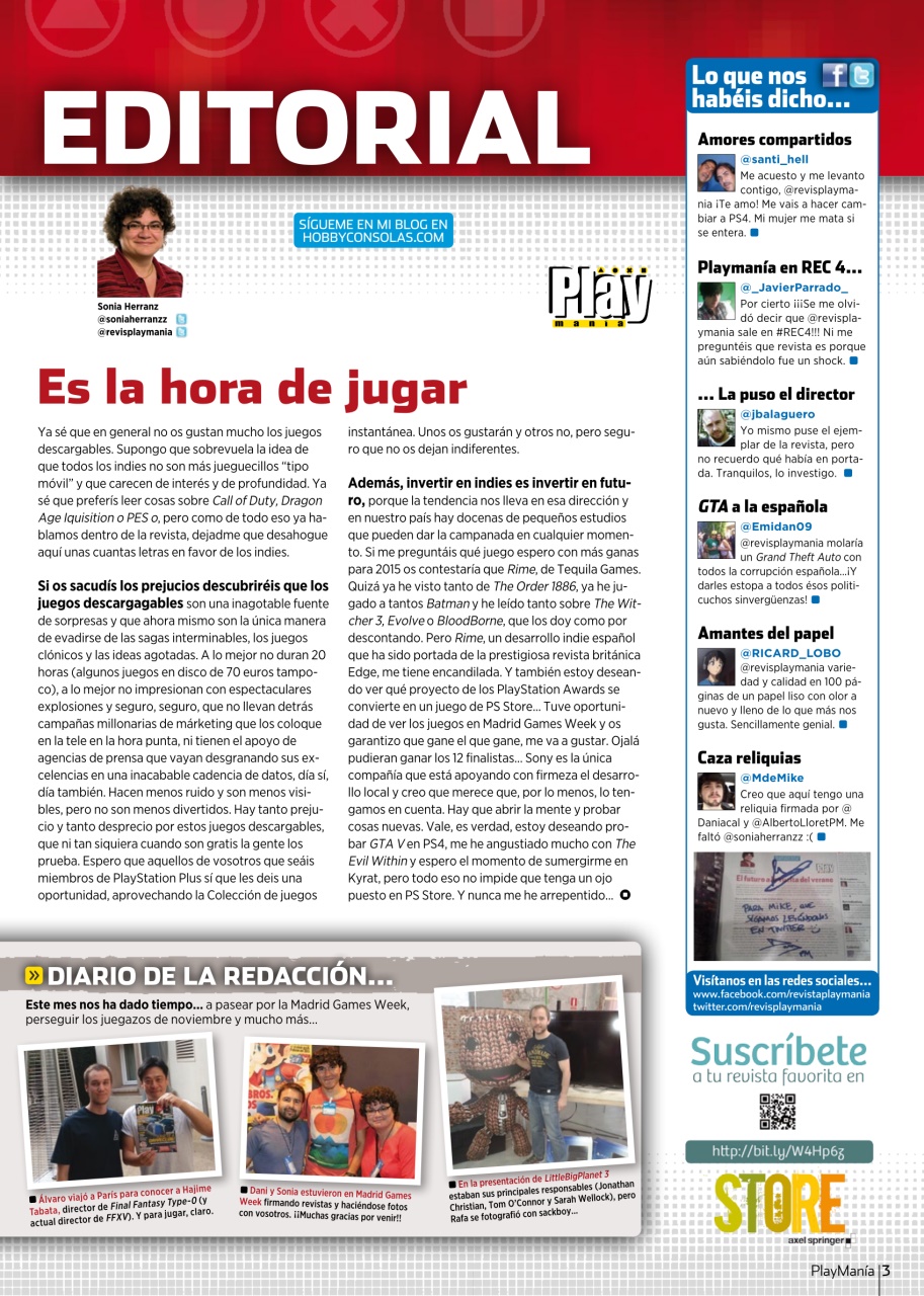 Playmania Preview Pages