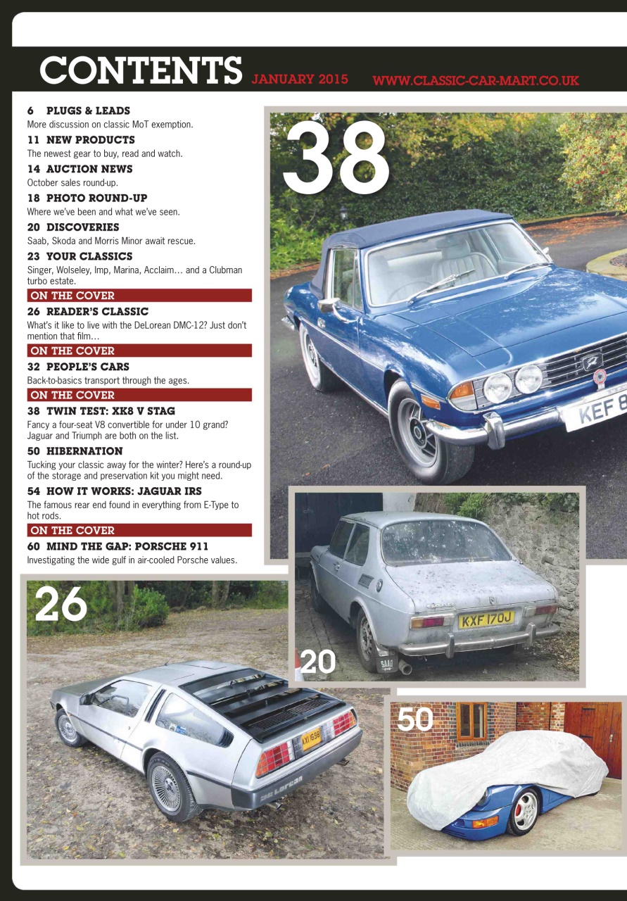Classic Car Mart Preview Pages