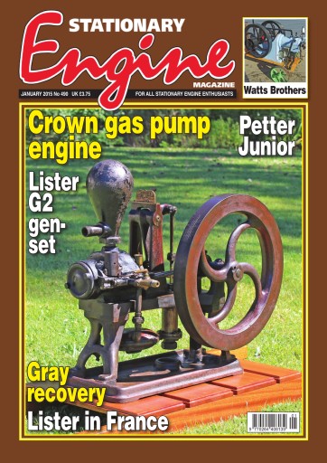 Stationary Engine issue 