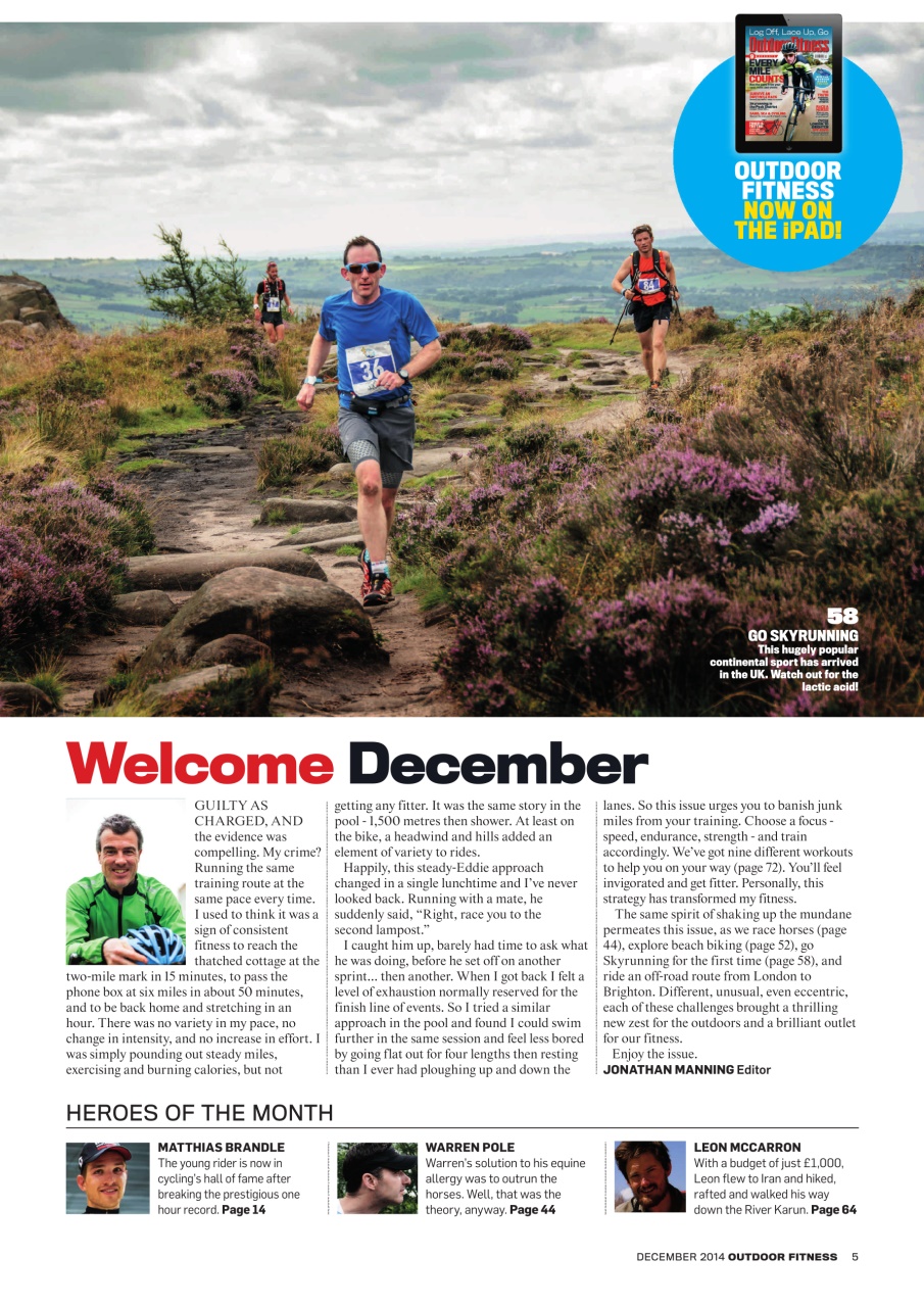 Outdoor Fitness & Adventure Preview Pages