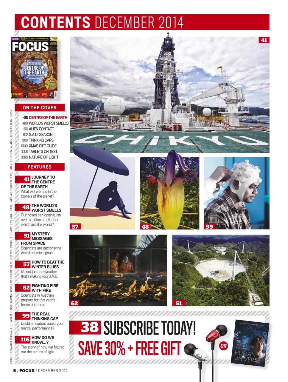 BBC Science Focus Magazine Preview Pages