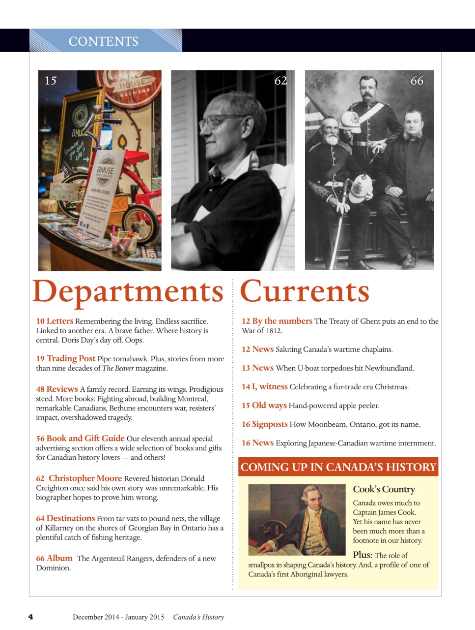 Canada's History Preview Pages