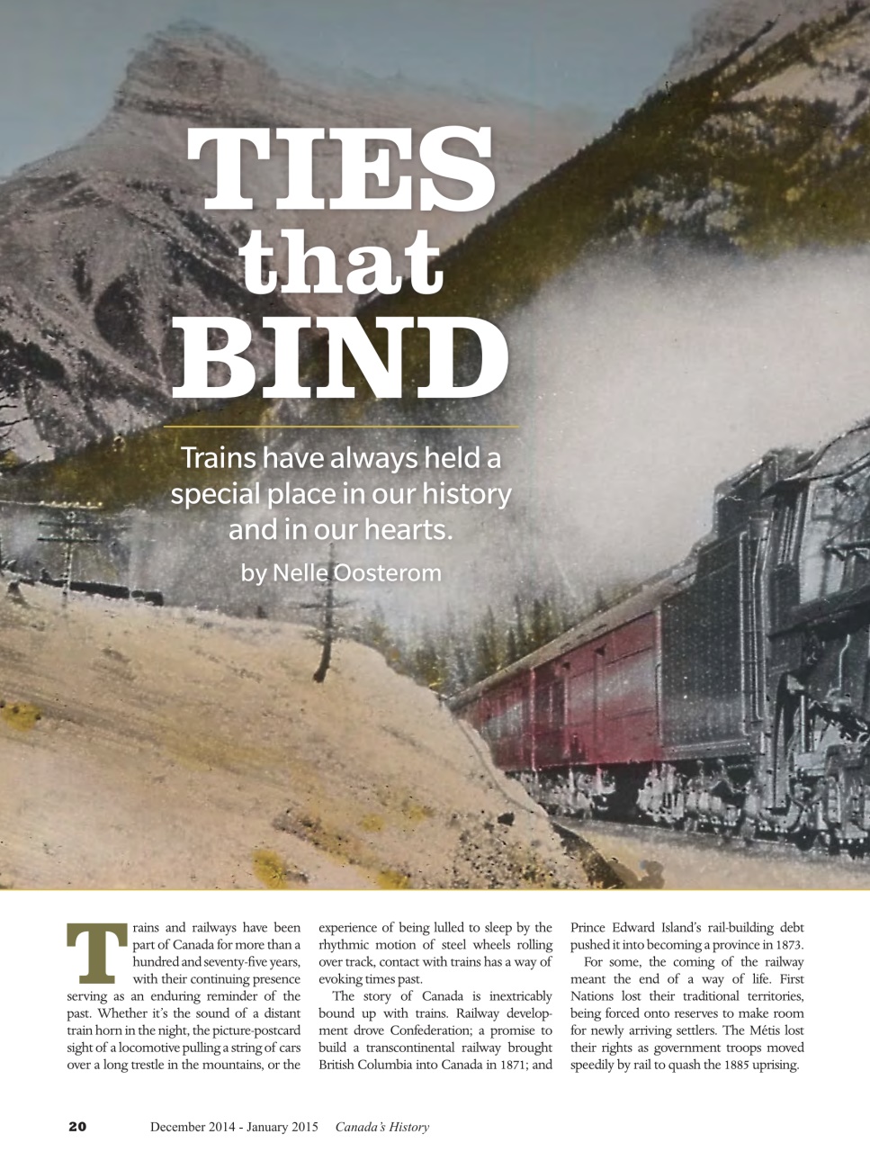 Canada's History Preview Pages