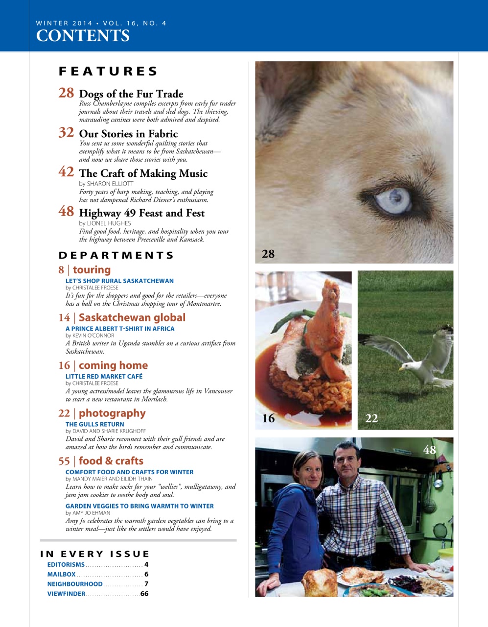 Prairies North Magazine Preview Pages