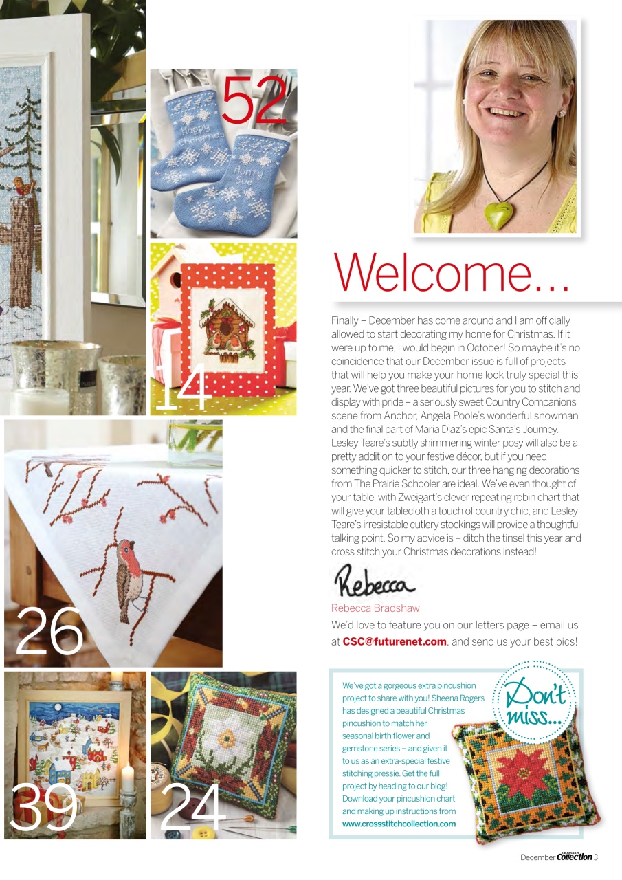Cross Stitch Collection Preview Pages