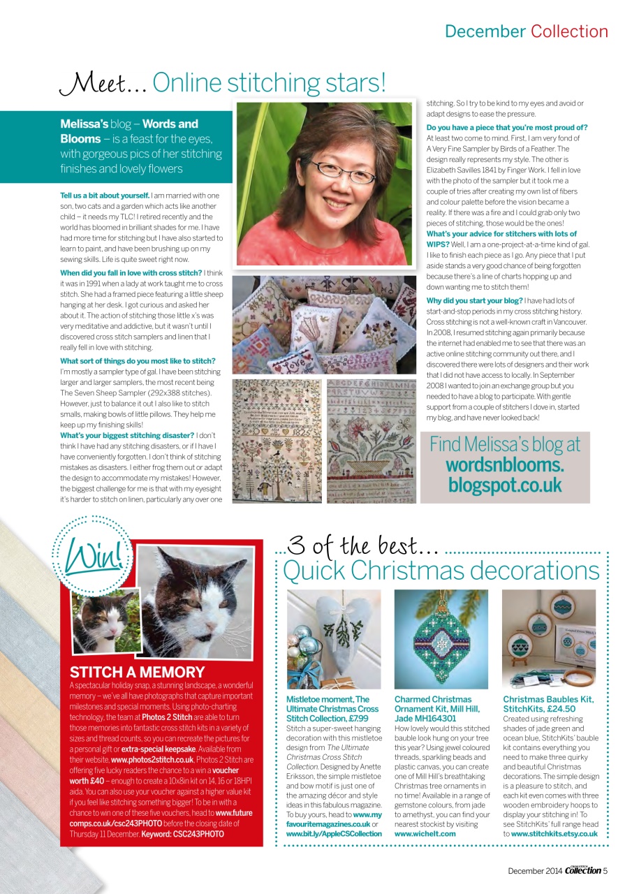 Cross Stitch Collection Preview Pages