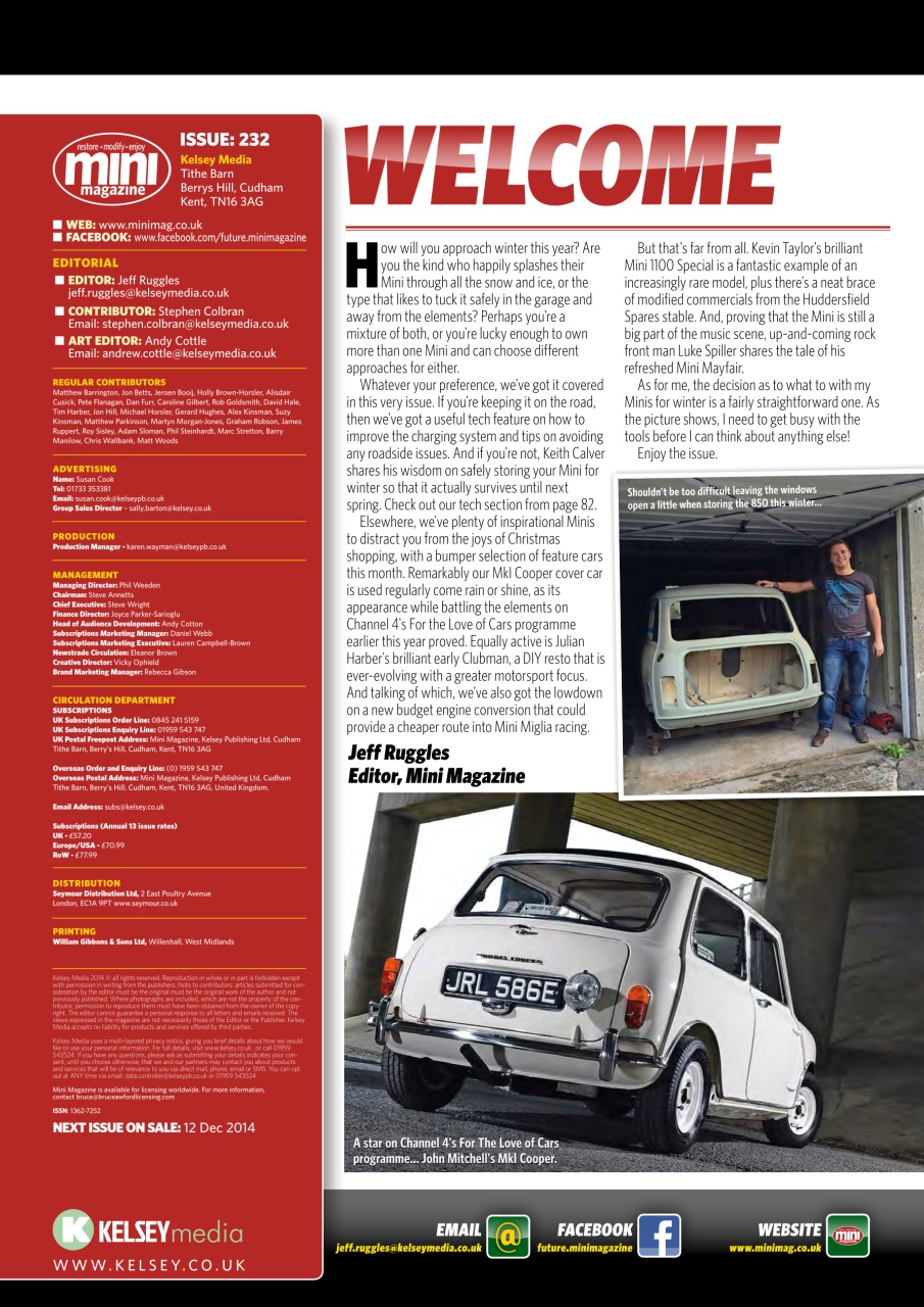 Mini Magazine Preview Pages